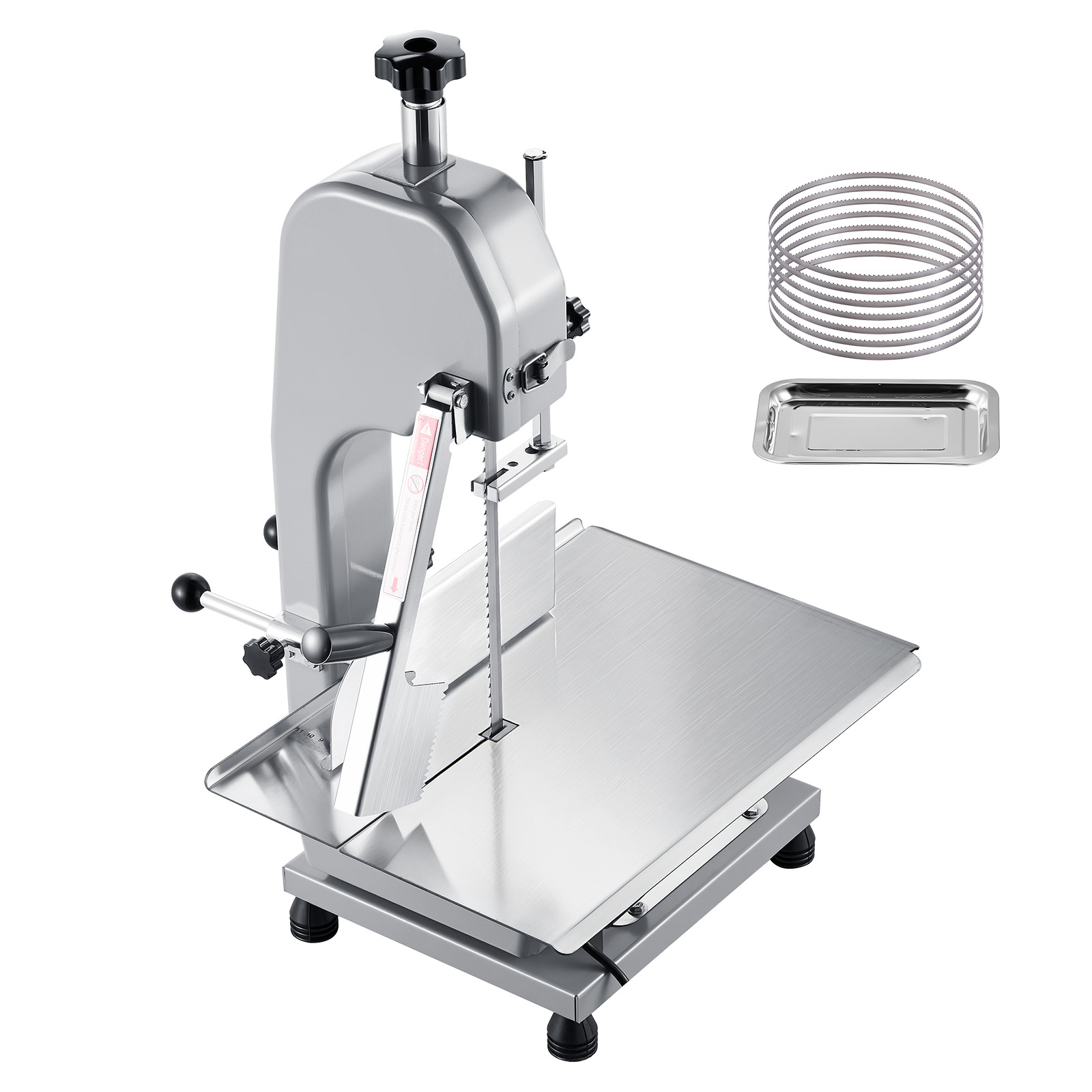 Uimoso Commercial Electric Meat Bandsaw 1100/1500W for Cutting Bones and Meat