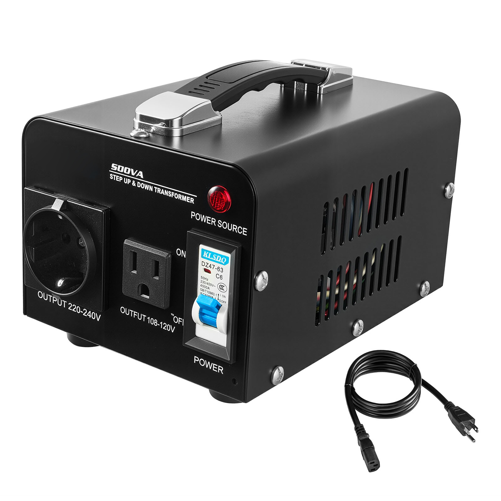 Uimoso Voltage Converter 500-6000VA Step Up/Down 110V to 220V or 220V to 110V