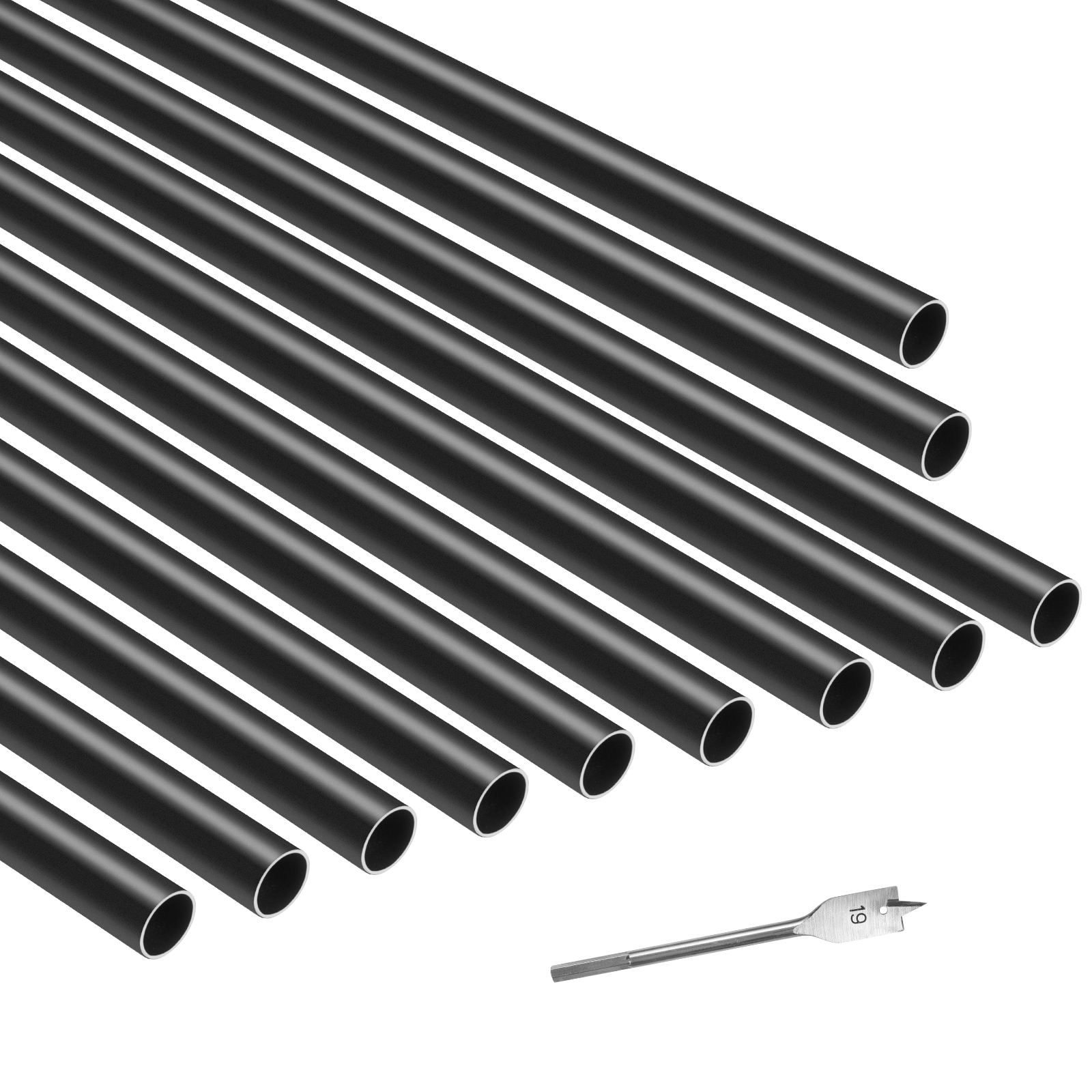 Uimoso Metal Staircase Deck Balusters 51/101/125 Pack 26/32/36 inch Aluminum