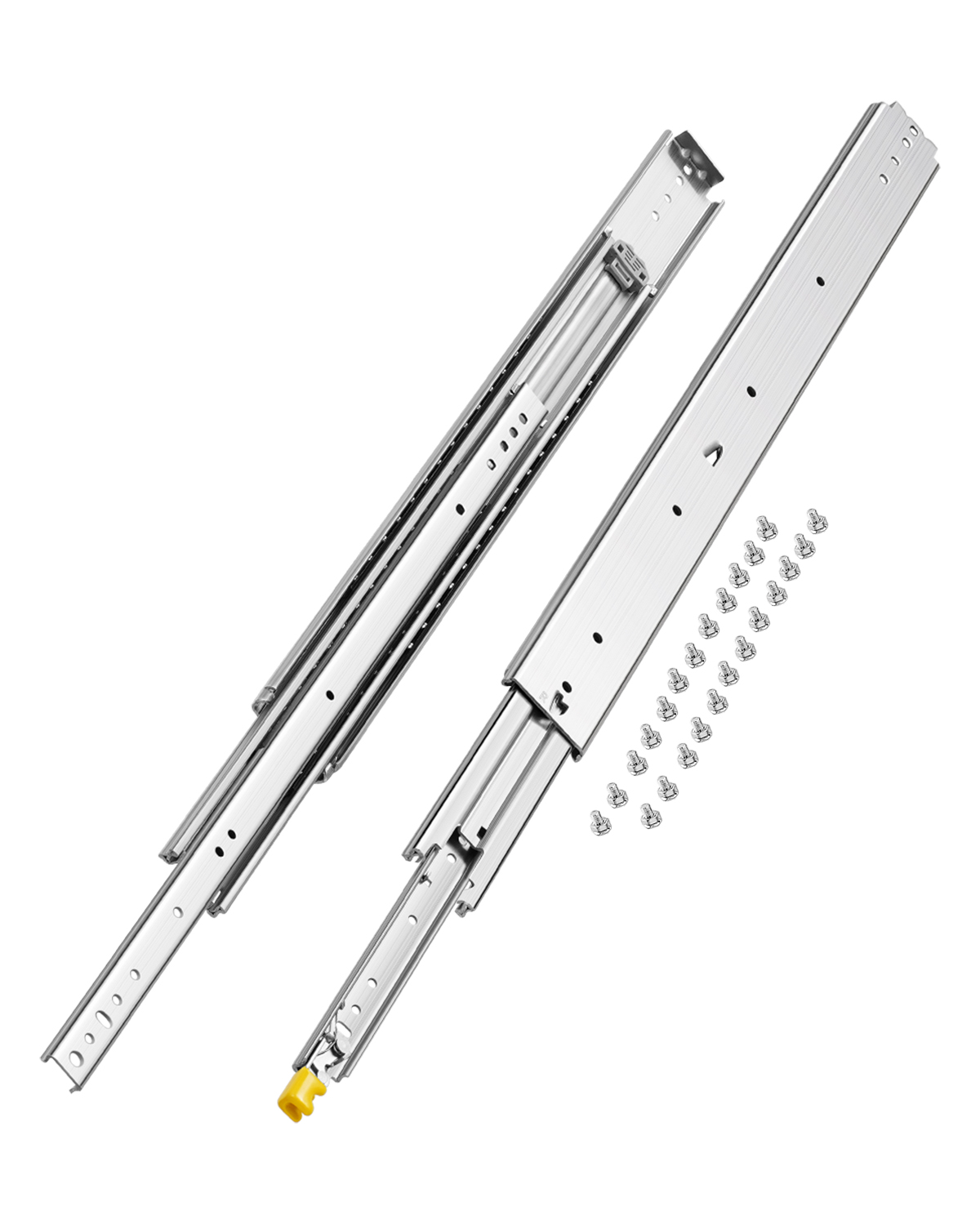 VEVOR 16in-60 in Full Extension Soft-Close Drawer Slides Ball Bearing Heavy Duty